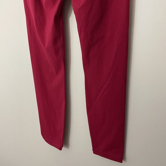 Born Primitive Leggings Womens M Cranberry Red Full Length High Rise Pants EUC - Picture 5 of 10